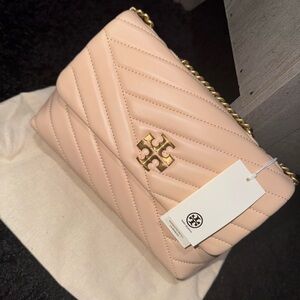 Tory Burch Kira Chevron Bag, Apricot